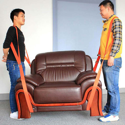 Adjustable Lifting Straps for Furniture Moving, 2-Person Carry Belt