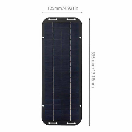 Portable 12V 30W Solar Panel Trickle Battery Charger Waterproof Boat