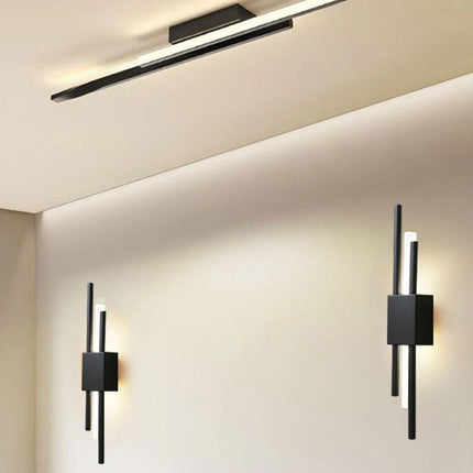 Modern LED Wall Lamp Strip Light 1 Pair for Living Room Bedroom Decor