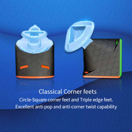 3x3 Speed Cube Puzzle, Magic Brain Teaser, Perfect Xmas Gift for Kids