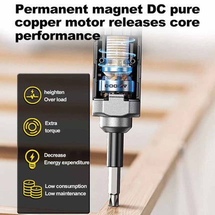 Cordless Mini Electric Screwdriver Drill USB Rechargeable Power Tool