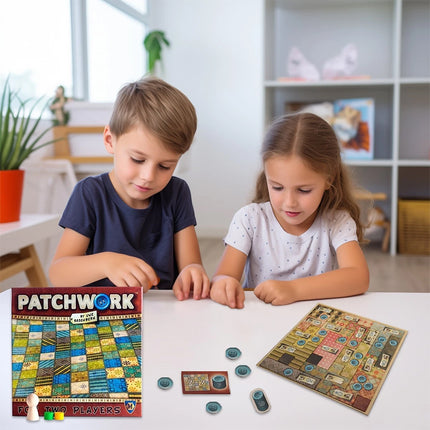 Patchwork Card Game 2 Players Board Game Party Xmas Gift