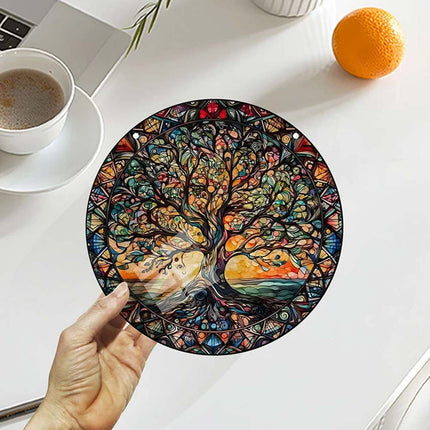 3Pack Tree of Life Home Garden Wall Art, Indoor Outdoor Acrylic Ornament