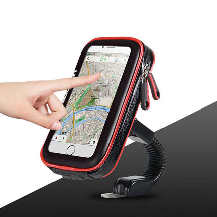 Motorcycle Bike Waterproof Phone Holder Case Cycling Mobile Phone Bag
