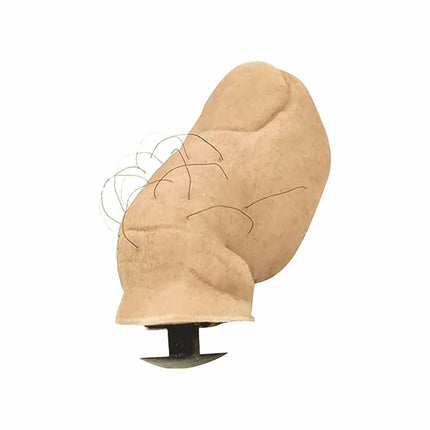 2PC 3D Funny Toe Shoe Charms, Hairy Big Toe Clog Decor Unique DIY Accessory