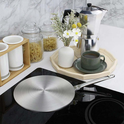 20cm Heat Diffuser Hob Converter Adapter Plate Saucepan Cooker Disc