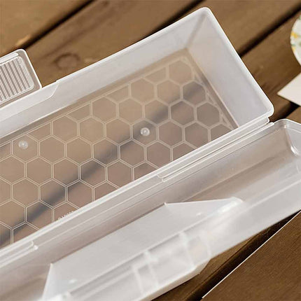 Portable Bread Cake Roll Box, Food Art Stationery Storage Container