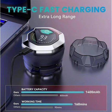 Electric Bald Head Shaver 6D Magnetic, Wet/Dry Beard & Hair Trimmer