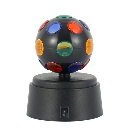LED Disco Ball Light, Battery-Powered Party DJ Club Stage Lamp