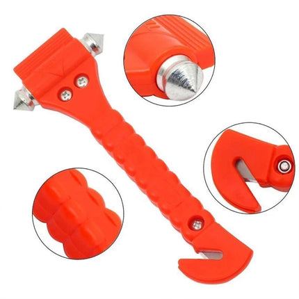 4X Emergency Car Safety Hammer Seatbelt Cutter Window Glass Breaker