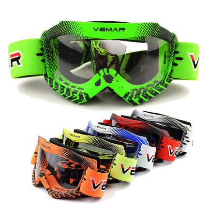 Motocross Goggles for Kids, Dirt Bike Motorbike Ski Helmet Glasses