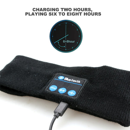 Wireless Bluetooth Headband Earphone Stereo Sleep Headset AU