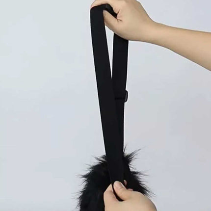 Furry Cat Fox Cosplay Mask Set Christmas Party Costume Tail Paws