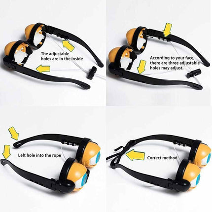 Funny Crazy Blink Glasses Toy – Party Gag Eyewear for Adults