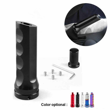 Universal Car Handbrake Cover Aluminum Alloy Anti-Slip Sleeve