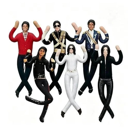 6PCS 28cm Pop Icon Plush Figure Doll with Joint Mobility Toy