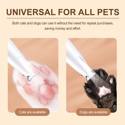 Pro Silent Cordless Dog Clippers Pet Hair Shaver Grooming Trimmer Kit
