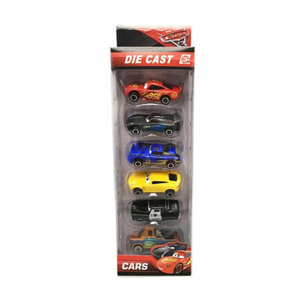 6x Pixar Cars Diecast Toy Set Lightning McQueen Racer Xmas Collection
