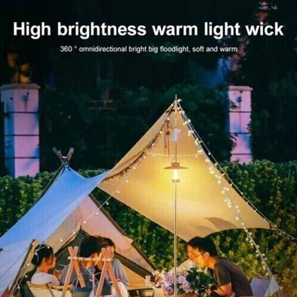 Portable LED Camping Lantern with Stand, USB Powered for Outdoor Hiking