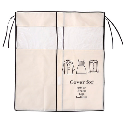 Clear Clothes Rail Cover, Hanging Storage Protector for Garment Rack NEW