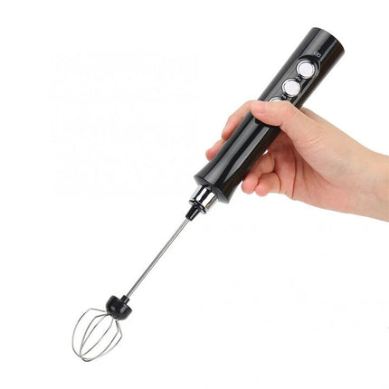Electric Frother and Egg Beater, Mixer for Coffee & Milk Drinks