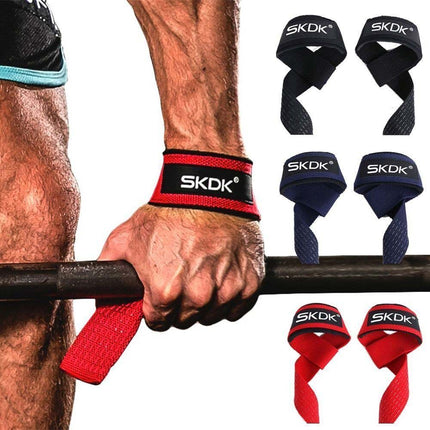 Anti-Slip Wrist Straps for Weight Lifting – Grip Belt Pair Support