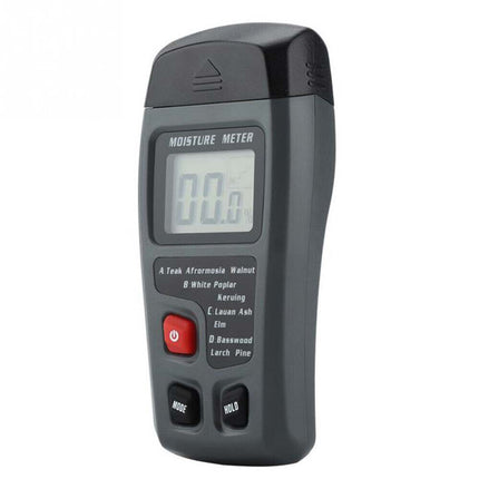 Digital Wood Moisture Meter 2-Pin Damp Detector for Firewood Testing