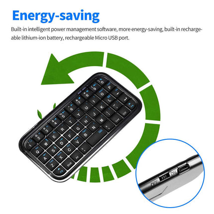 Universal Portable Mini Bluetooth Keyboard Wireless External Keyboard