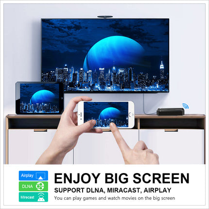 X96Q Android TV Box Allwinner H313 Single WIFI, Android 10, 4K HD