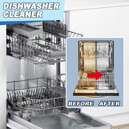20 Packs Dishwasher Cleaning Tablets – Removes Limescale & Build-Up
