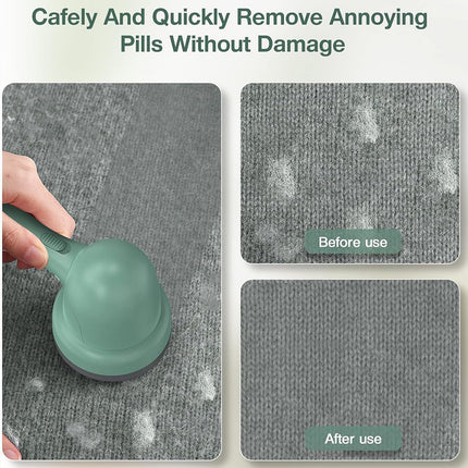 Electric Lint Remover USB Fabric Shaver Clothes Bobble Fluff Debobbler