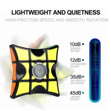Spinner Cube Sensory Toy – Finger Fidget Stress Relief for Anxiety