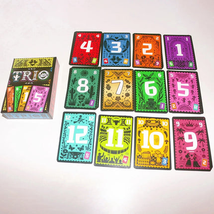 Exciting Trio Family Card Game 2024 Nominee Fun Party Game 3-6 Players