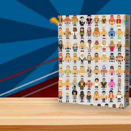 Christmas Countdown Advent Calendar with Wrestling Ornaments Figures