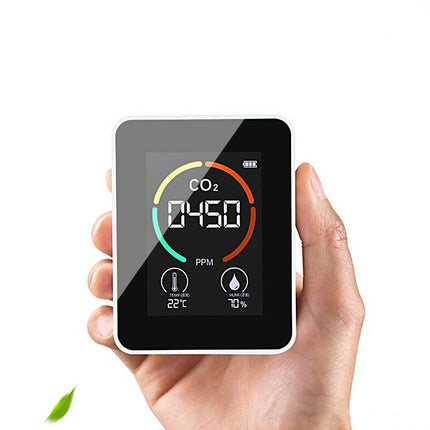 CO2 Meter & Air Quality Monitor, Temperature Humidity Carbon Dioxide Detector