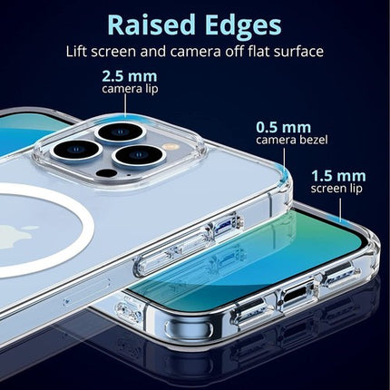 For iPhone 14 Pro Max Plus: MagSafe Shockproof Case & Full Protector Set
