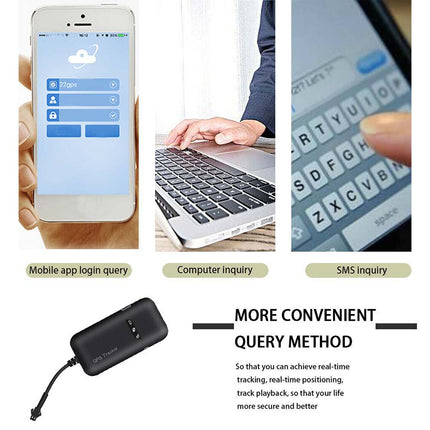 Portable GT02A Real-Time GPS Tracker Anti-Theft Vehicle Locator