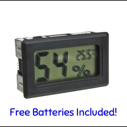 Embedded Waterproof Digital Thermometer Hygrometer Temp Humidity Monitor