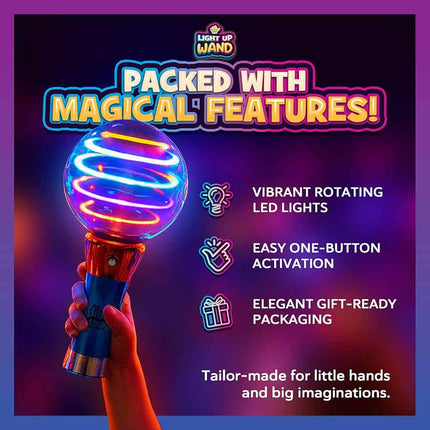 Musical Light Up Wand for Autism – Sensory Toy with Lights