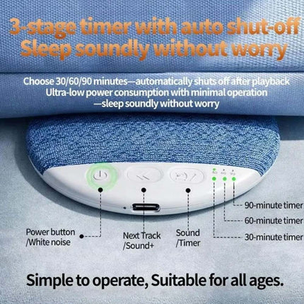 Under Pillow Sleep Speaker Wireless Bluetooth Bone Conduction Portable