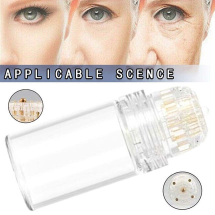 Portable Micro Needle Stamp 20 Pins Hydra Derma Meso Skin Rejuvenation