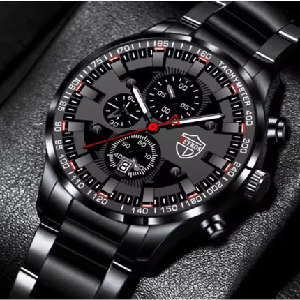Men's Stainless Steel Watch Business Fashion with FREE Gift Bracelet