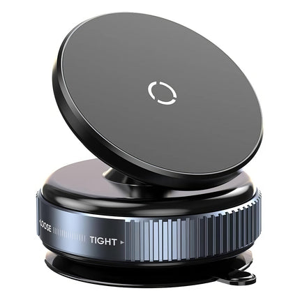 Electric Car Phone Holder Magnetic Vacuum Suction Cup 360° Rotation Mount