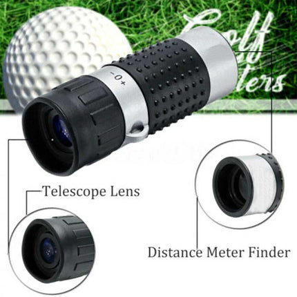 7x18 Golf Monocular Rangefinder, Pocket Scope Distance Finder