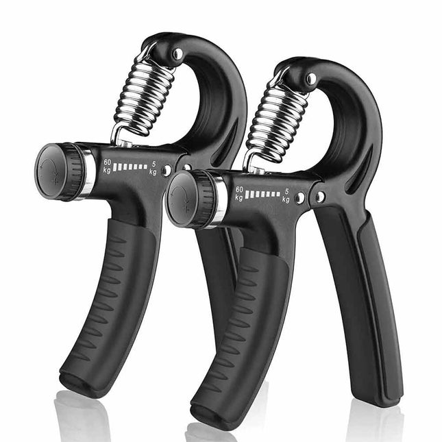 2 Pack Hand Grip Strengthener, Adjustable 5-60 kg Hand Exerciser