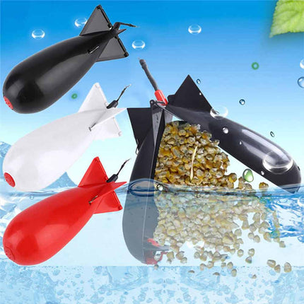 4X Spomb Carp Fishing Spod Bomb Bait Rocket Floats Feeder