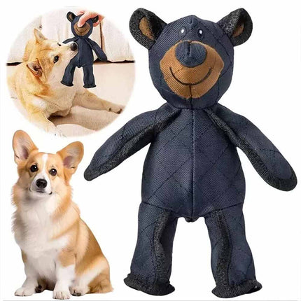 2026 Unbreaka Mighty Bear Pet Toy – Indestructible Tough Dog Squeaky