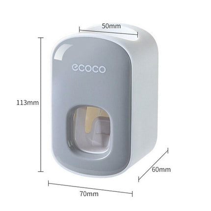 Wall Mount Automatic Toothpaste Dispenser Ecoco Hands Free Squeezer