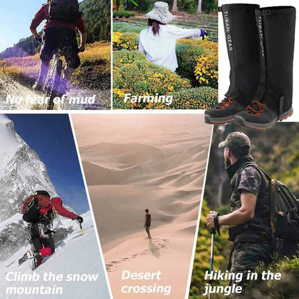 Waterproof Snake Guard Gaiters Anti Bite Leg Protector Snow Sand Hiking Boots