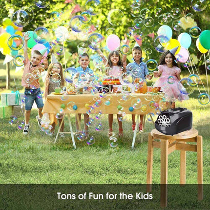 Electric Bubble Machine USB Automatic Bubble Blower Wedding Party Xmas